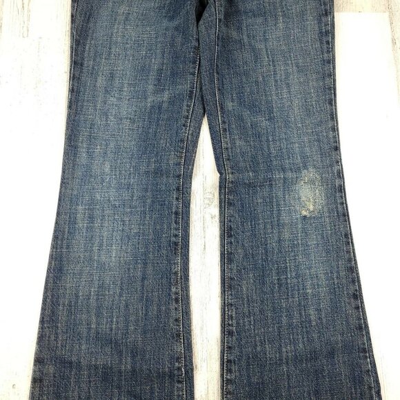 Joe's Jeans The Rocker Skinny Flare Denim Jeans Size 27 (30x31) NWT - Picture 6 of 13